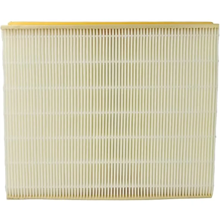 vhbw Staubsaugerfilter kompatibel mit Lidl Parkside PPWD 30 A1 Staubsauger - HEPA-Filter Gelb Weiß, optimale Filterleistung für Allergiker – Bild 2