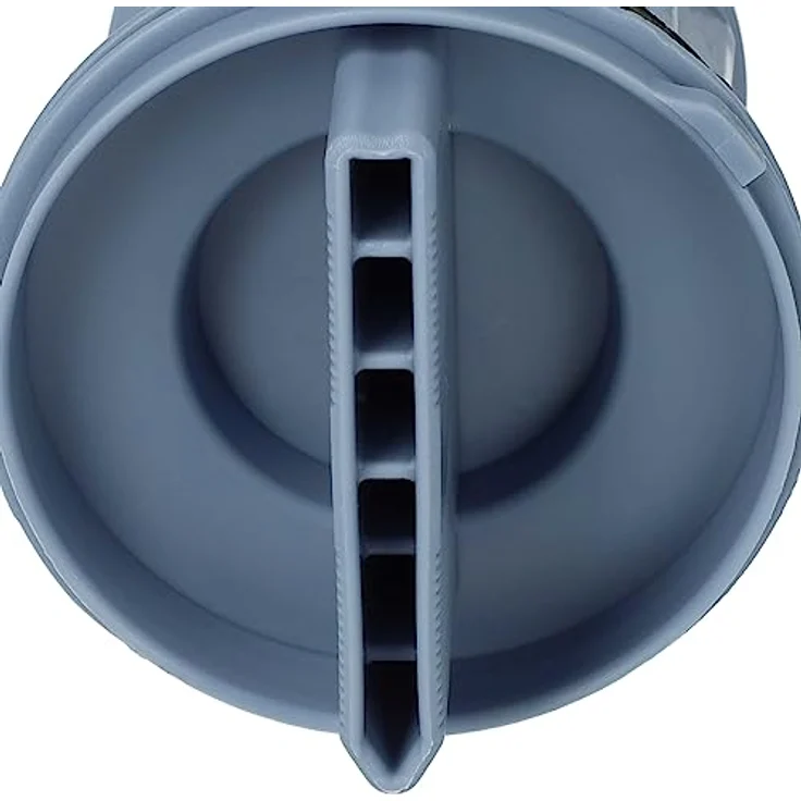 vhbw Flusensieb für Neff Waschmaschinen und Trockner, 6,3 cm Durchmesser mit Dichtungsring, schwarz/blau – Bild 7