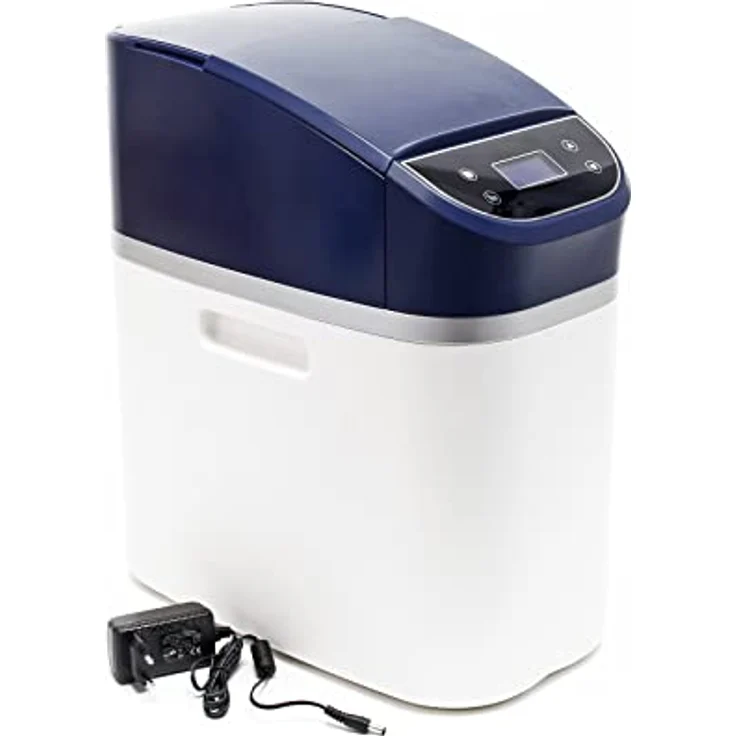 Wiltec SOFT-R1 Wasserenthärtungsanlage, Wasserentkalkung 500 l/h, Ionenaustauscher mit 10 l Soletank – Bild 1