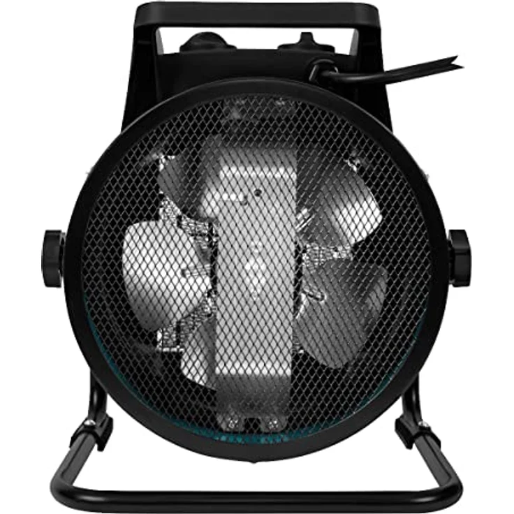 VONROC Elektroheizstrahler EH502AC, Heizstrahler mit Lüftungsfunktion, 3000W, 3 Heizstufen, kompakt und transportabel – Bild 3