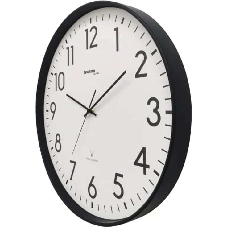 Technoline XXL Funkwanduhr WT8998, 50 cm, Bahnhofsuhr, XXL Wanduhr, – Bild 2