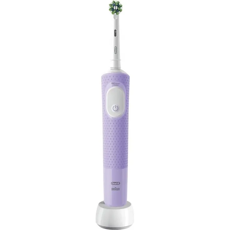 Braun Oral-B Vitality Pro D103, Elektrische Zahnbürste mit Timer, lilac violet, EU Plug 220V