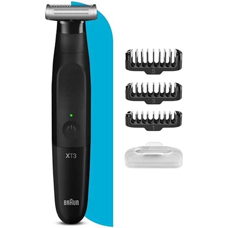 Braun Series X XT3100, Bartschneider für Herren mit Bartkamm und Schutzhülle, 1 St. – Bild 1