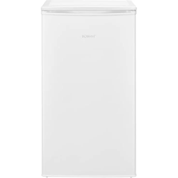 Bomann GS 7256, kleiner Gefrierschrank mit 60L, 4 Sterne-Gefrierfach, 3 Fächer, leise, wechselbarer Türanschlag, weiß – Bild 1