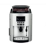 Krups Kaffeevollautomat EA815E70 Pisa, Kaffeevollautomat mit Metall-Brühgruppe, 1.450 Watt, Siber/Schwarz