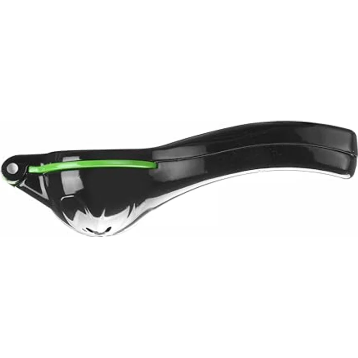 HENDI Zitruspresse BarUp, Doppelschalenform mit Presskegeln ⌅5mm und ⌅70mm, Aluminium, schwarz-grün, für Limetten und Zitronen, 225x80x(H)60mm – Bild 2