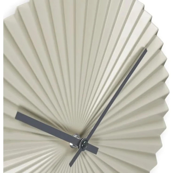 Hama Wanduhr Barbados, Quarz, tickend, Metall im Fächerlook, Ø 30 cm, 100% plastikfreie Verpackung – Bild 5