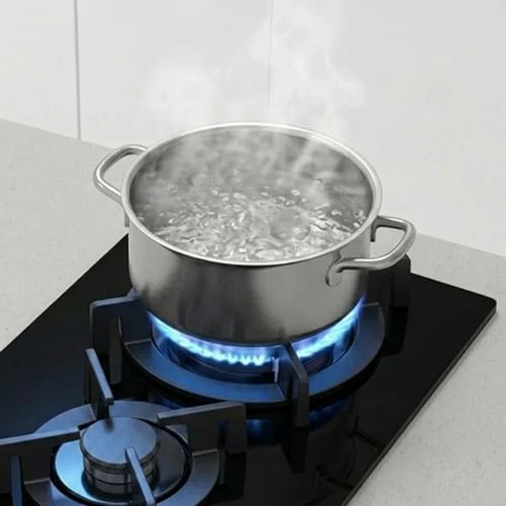 KKT KOLBE Gaskochfeld G302G, 30 cm autark mit 4,4 kW, 2 Kochzonen, stufenlos regelbar, Wok-Zone, Rahmenlos, gusseiserne Topfträger, Glasoberfläche, für Propangas und Erdgas – Bild 4