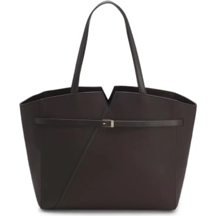Boss Boss Revers Shopper Tasche aus Leder, 37 cm mit Laptopfach, braun