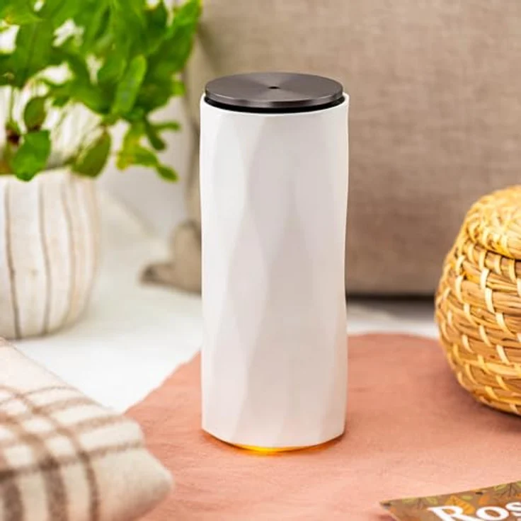 Baldini Airfriend Pure - Akkubetriebenes Duftgerät, USB-C Aufladung, Keramik Design, für Räume bis 60m2 – Bild 3