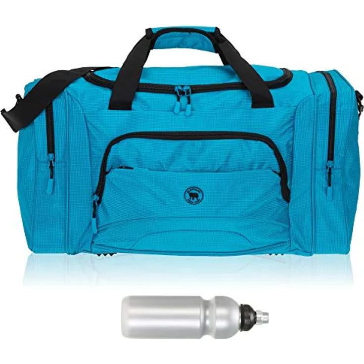 ELEPHANT Sporttasche BIG Color, 55 cm groß mit 40 Liter Stauraum, inklusive Trinkflasche, für Sport, Reise und Sauna