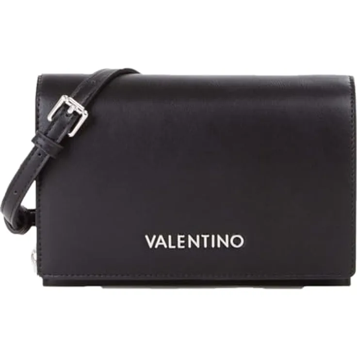 Valentino Ember Umhängetasche, 20 cm, schwarz, 100% Polyurethan
