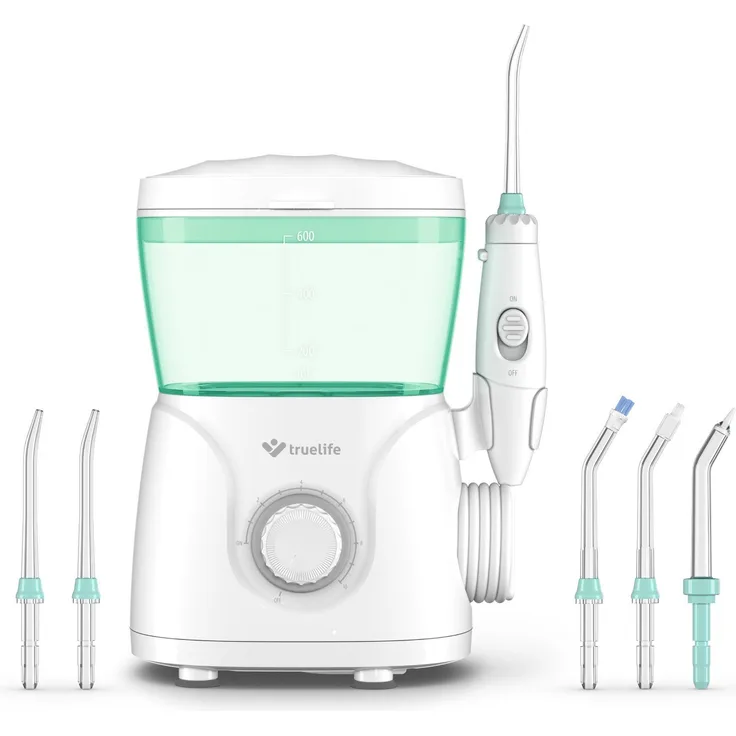 TrueLife Munddusche AquaFloss Station S600, mit StreamTrue®-Technologie und 10 Druckstufen