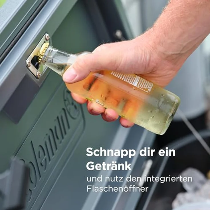 Coleman Convoy 55 QT, Kühlbox mit 53 l Inhalt, bis zu 96 Stunden Kühlung, integrierter Flaschenöffner, antimikrobielle Innenbeschichtung – Bild 6