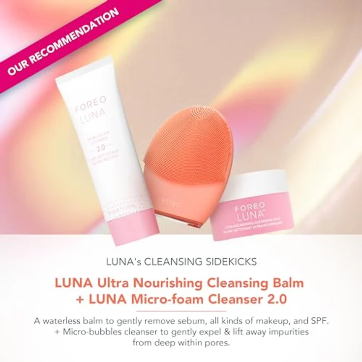 Foreo LUNA 4 Balanced Skin, Gesichtsreinigungs- und Massagegerät mit 16 einstellbaren Pulsationsmodi, USB-Aufladung, inkl. Reise-Etui – Bild 4