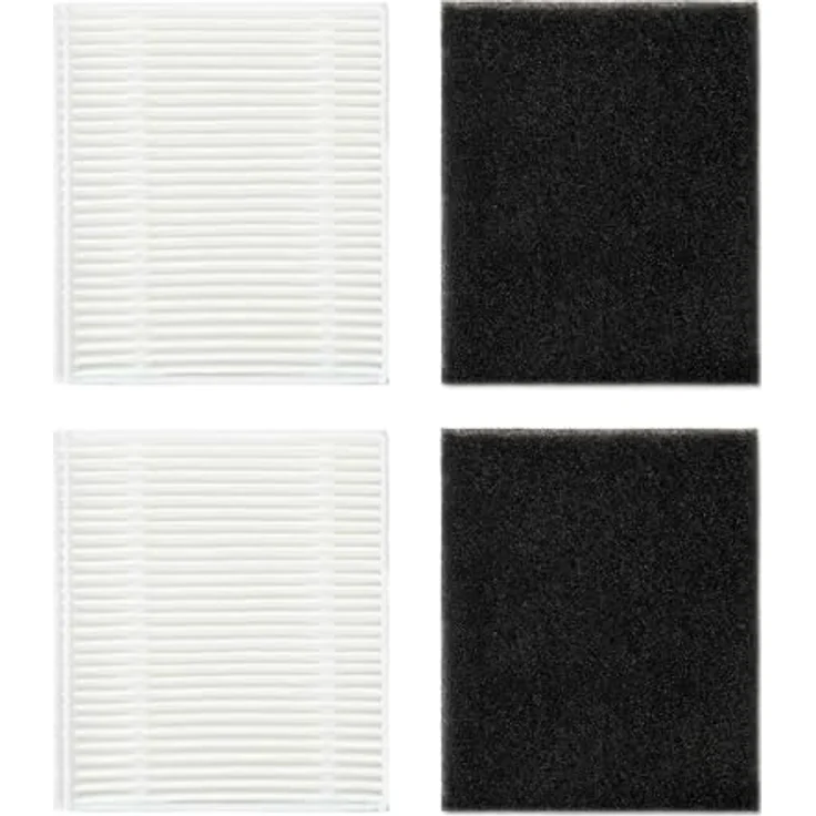 eufy 2× RoboVac-Ersatzfilter, waschbar, passend für L60 & G50, einfache Installation, Originalzubehör