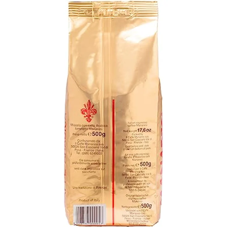 Manaresi Miscela Oro 1kg Bohnen – Bild 4