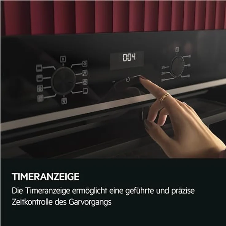 AEG Einbaubackofen Serie 5 mit Ringheißluft und Aqua-Reinigungsfunktion, Edelstahl – Bild 3