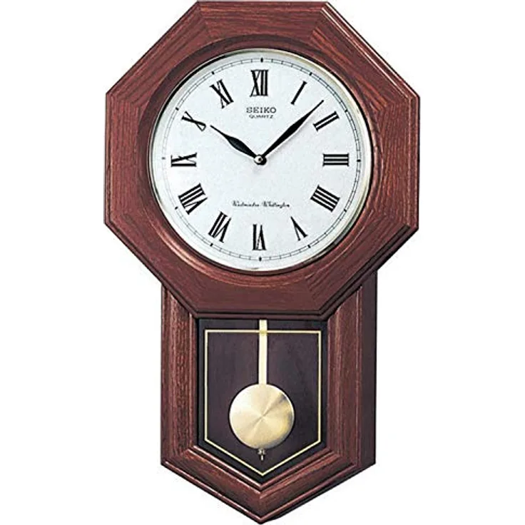 Seiko Clocks Wanduhr, Braun, Einzigartig