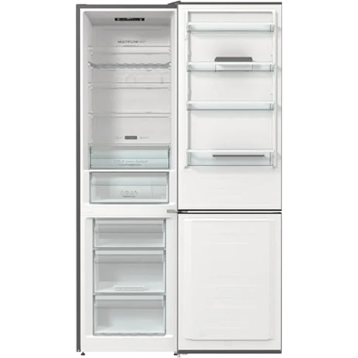Gorenje NRC620BSXL4 742488 Kühl-Gefrierkombination, freistehend, inoxfarben, Energieklasse B – Bild 5