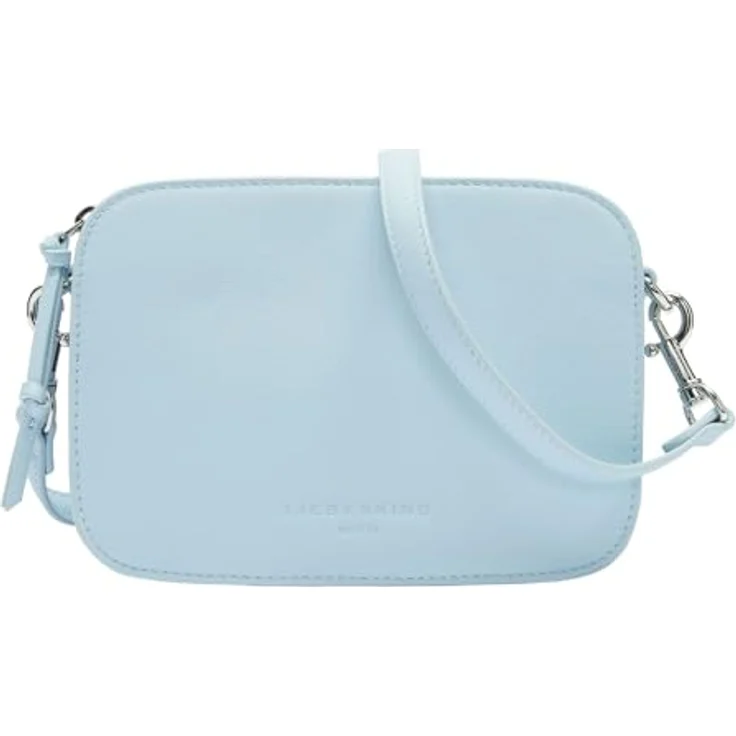 Liebeskind Luka Umhängetasche S, 100% Leder, 20.5 cm x 7 cm x 14.5 cm, blau – Bild 1