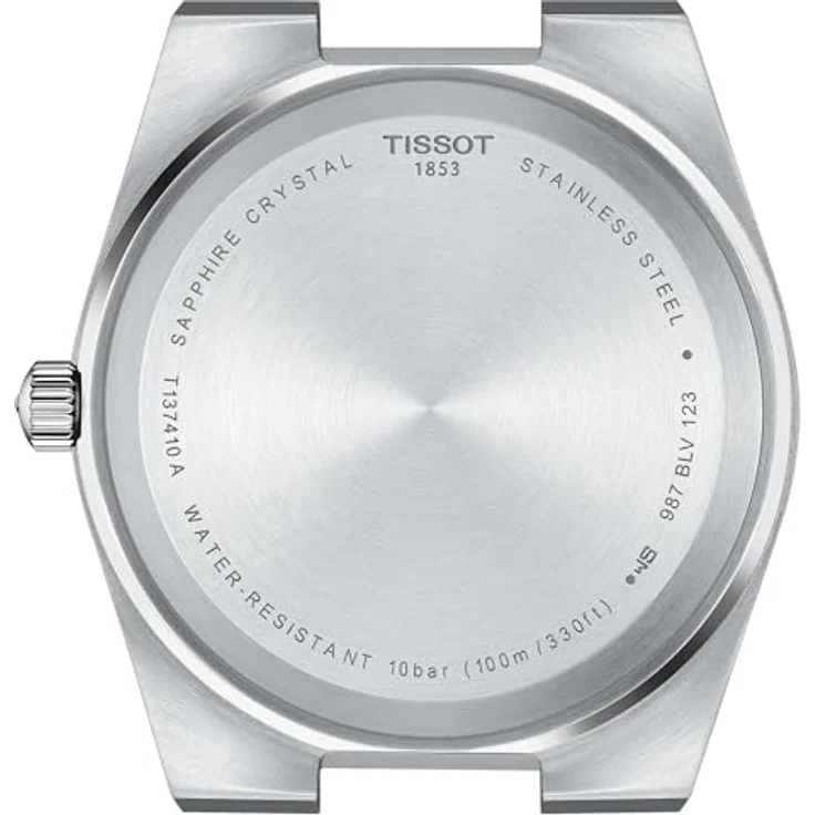 Tissot Herren-Armbanduhr PRX 316L Edelstahlgehäuse, Grau, T1374101103100, mit Schweizer Quarzwerk – Bild 4