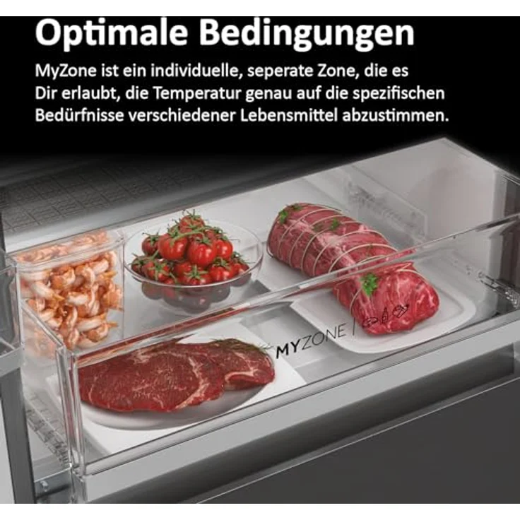 Haier HFR7720DWMP French-Door-Kühlschrank, freistehend, edelstahl, Energieklasse D – Bild 7