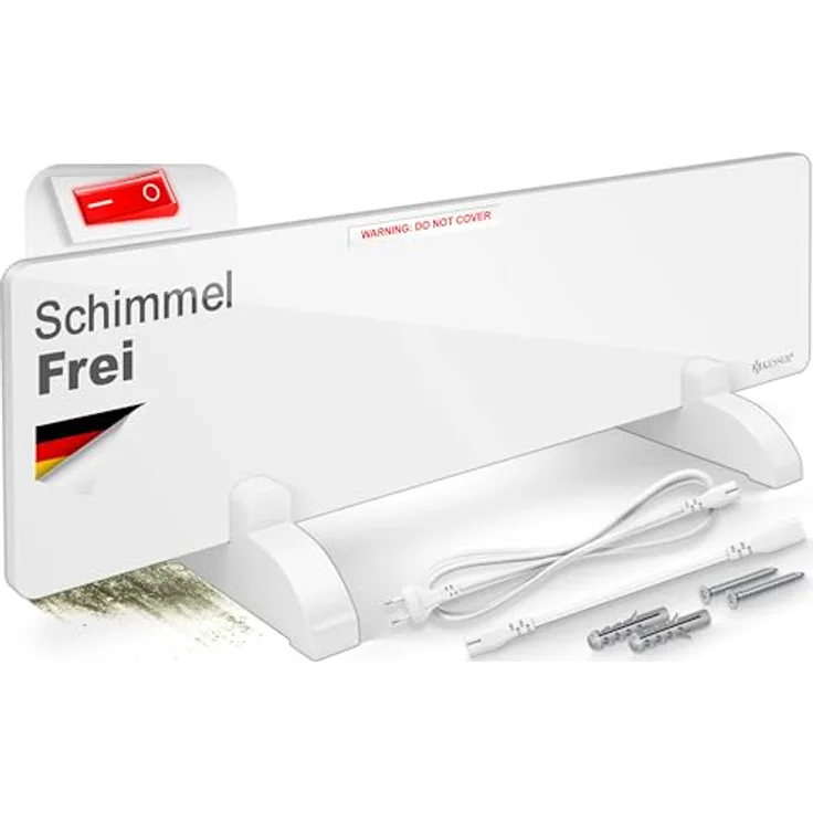 KESSER® Anti-Schimmel Infrarotheizung 50 W, spritzwassergeschützt IP54, modular erweiterbar für effektive Schimmelbekämpfung – Bild 1