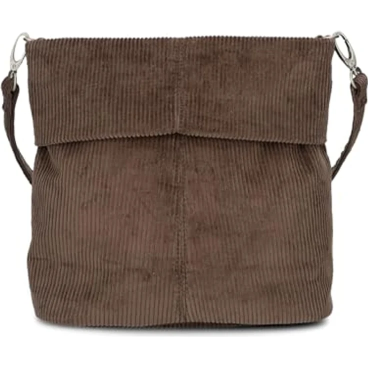 Zwei Mademoiselle.M Schultertasche, 25 cm, braun, 100% Polyurethan – Bild 4