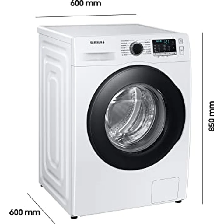 Samsung WW11BGA049AE/EG Waschmaschine, 11 kg, 1400 U/min, Ecobubble-Technologie, Hygiene-Dampfprogramm, FleckenIntensiv-Funktion, Trommelreinigung, Weiß – Bild 2