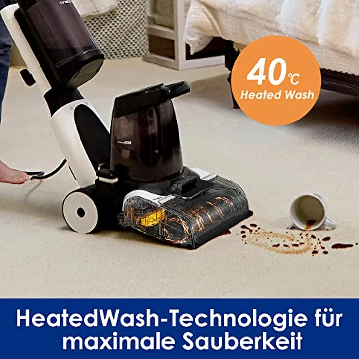 Tineco CARPET ONE PRO Smart Teppichreiniger und Polstergerät, LCD-Display, leicht, tragbar, Schnelle Trocknung, App-Verbindung, – Bild 4