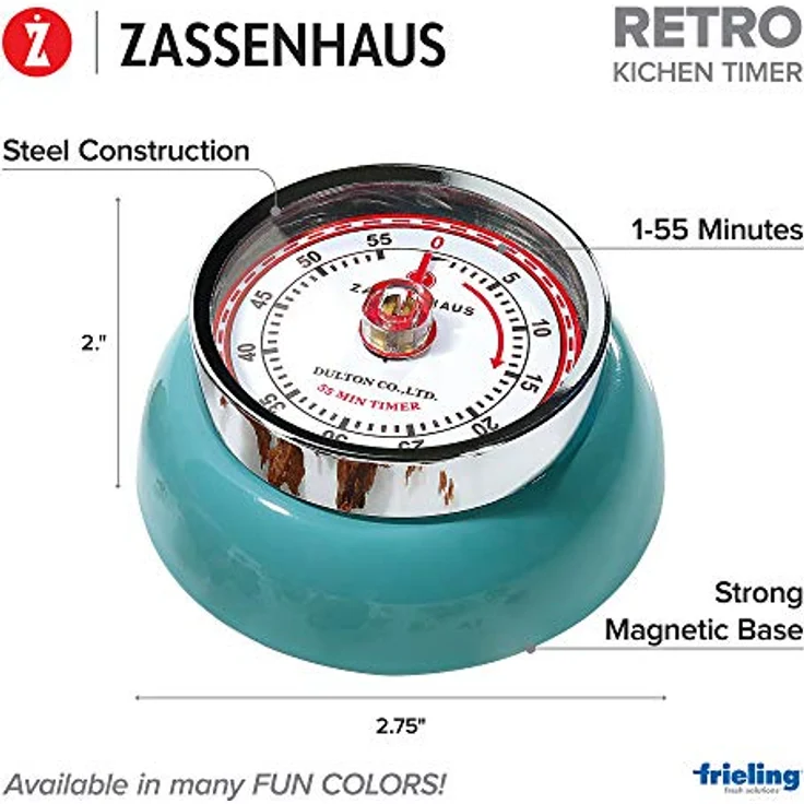 Zassenhaus 071825 Küchentimer, Metall – Bild 2