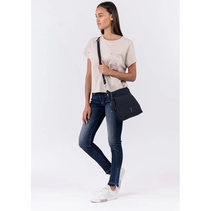 SURI FREY Romy Basic Crossover Bag, Umhängetasche mit Perforation, Blue – Bild 2
