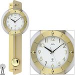 AMS Funk Pendeluhr, Holz, Mehrfarbig, 80 x 35 x 20 cm