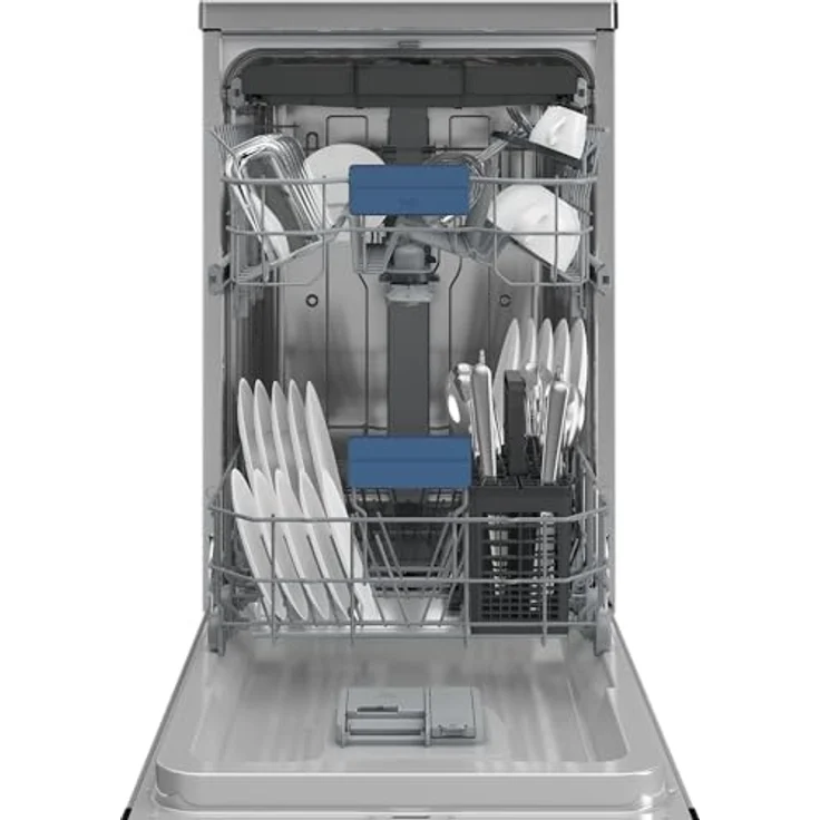 Beko BDFS26040XQ, Freistehender 45 cm Geschirrspüler in Edelstahl mit Beko SelFit und Tastenbedienung – Bild 7