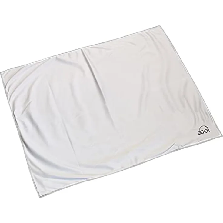 Zieher Glas-Poliertuch, Premium-Mikrofasertuch für Weingläser und Dekanter, 43,5 x 70 cm