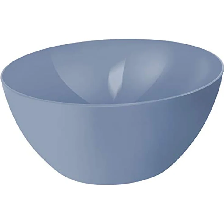 Rotho Caruba große Schüssel 8l, Kunststoff (PP) BPA-frei, blau, 8l (34,0 x 34,0 x 15,0 cm) – Bild 1