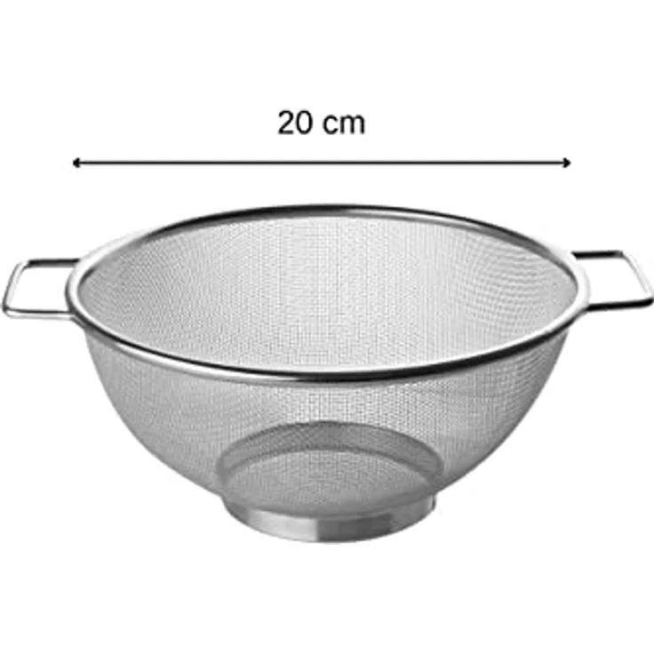 FACKELMANN 28331 Sieb, Edelstahl, grau – Bild 2