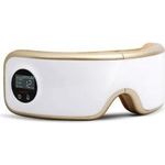 Medivon Oog Massager, Intelligentes Massagegerät mit Luchtdruck, Vibration und Warm Kompression