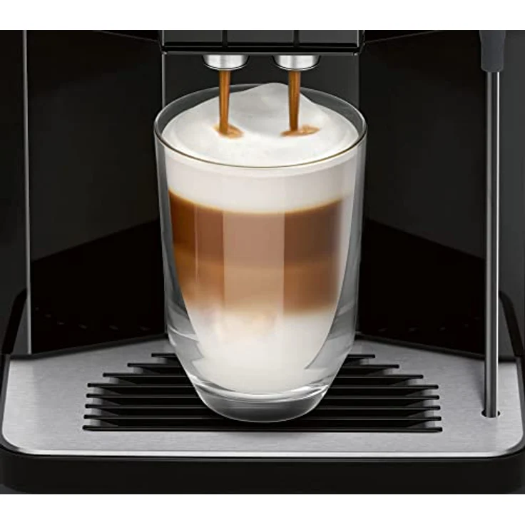 Siemens TP501R09 EQ.500 Integral Kaffeevollautomat mit integriertem Mahlwerk, 1500W, 1.7L Wassertank, für Pulver und Bohnen, schwarz – Bild 4