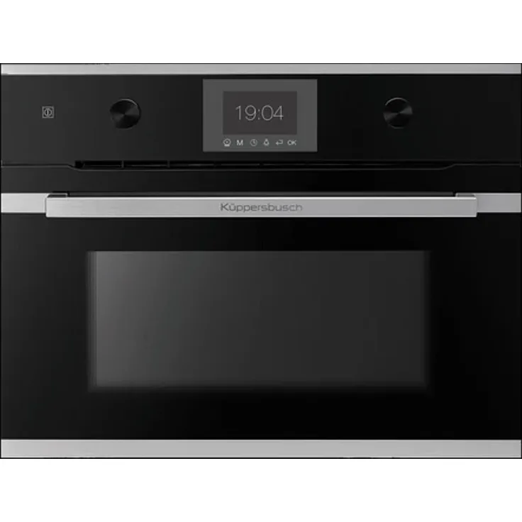 Küppersbusch Kompakt-Backofen CB6350.0S, 44 Liter Garraum, ökotherm®, TFT-Display mit 10 Funktionen, vollverglaste Innentür