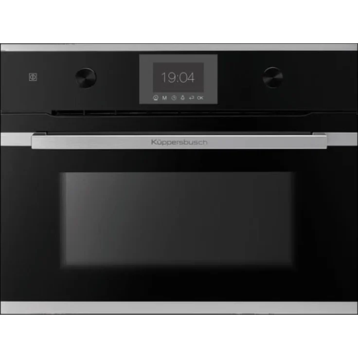 Küppersbusch Kompakt-Backofen CB6350.0S, 44 Liter Garraum, ökotherm®, TFT-Display mit 10 Funktionen, vollverglaste Innentür