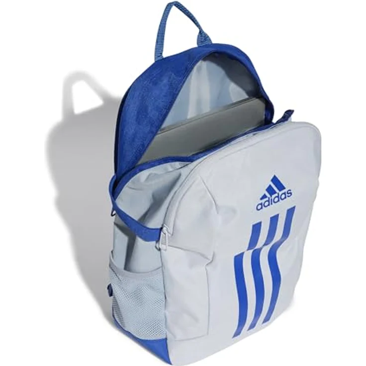 adidas Performance POWER KIDS RUCKSACK, Sportrucksack für Kinder und Teens, mit verstellbaren Schultergurten und seitlichen Mesh-Taschen, recycelte Materialien – Bild 6