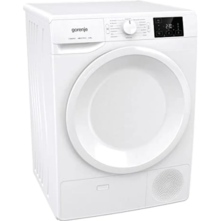 Gorenje DNE 8B Kondenstrockner, 8 kg, LED Display, Made in EU, 16 Programme, Nature Dry, Sportprogramm, Startvorwahl, weiß – Bild 2