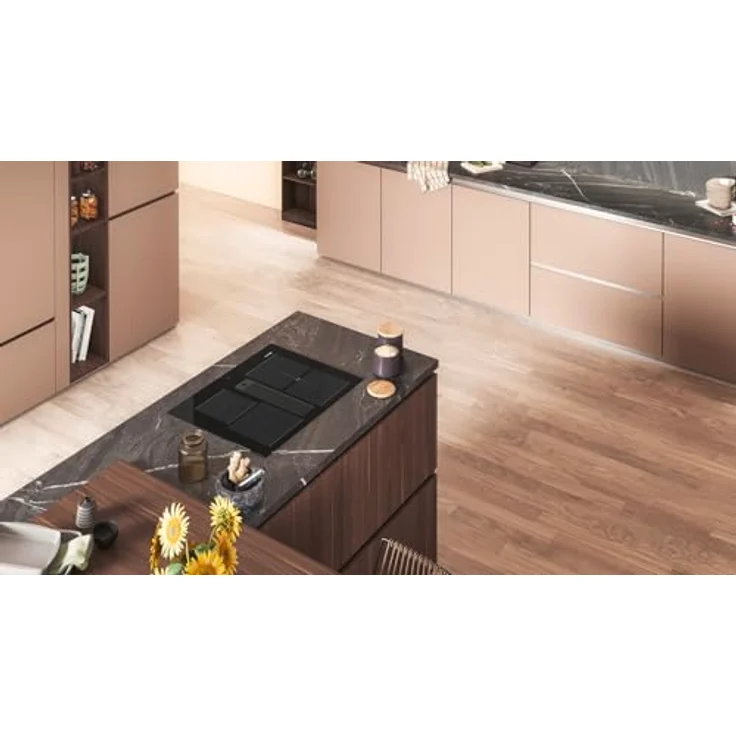 Bauknecht BVH65 Venting Flexi/Induktions-Kochfeld mit integriertem Dunstabzug, 4 elektronisch geregelte Induktions-Kochzonen, Booster-Funktion, Flexizone - Rahmenlos – Bild 3