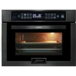 Kaiser Küchengeräte Einbau-Mikrowelle EM 6307 RS, 45 cm Hoch,TouchControl, Heißluftsystem, Infrarotgrill, 22 Funktionen