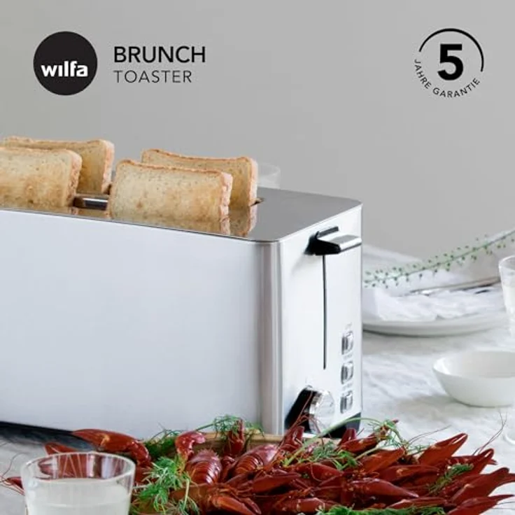 Wilfa TOL-1400S Brunch Toaster, silber – Bild 4