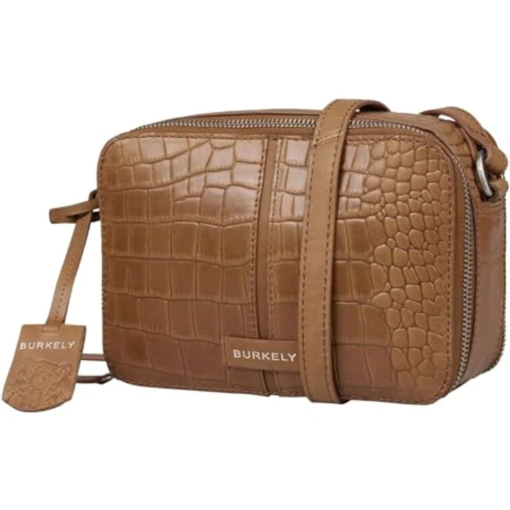 Burkely Cool Colbie Umhängetasche, 100% Leder, 20 cm x 8 cm x 15 cm, braun – Bild 5