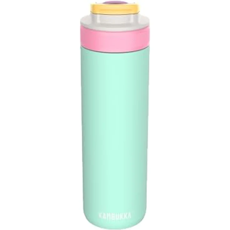 Kambukka Lagoon Insulated 600ml Ice Pop, Thermoskanne mit Strohhalm, kühlend für bis zu 22 Stunden, auslaufsicher, BPA-frei, weicher Silikon-Auslass – Bild 4