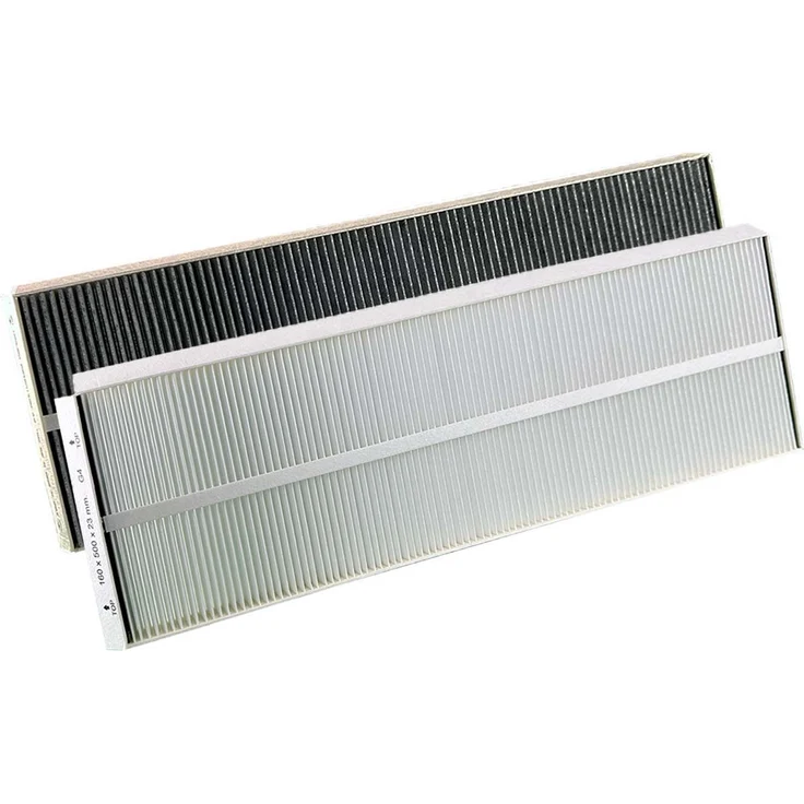 AIR2GO Filterset G4 + F7 Aktivkohle Filter für Zehnder ComfoAir Q350, Q450, Q600, E350, 2er Pack, ISO ePM1 50%-65% Feinstaub- und Geruchsschutz, Made in Germany – Bild 1